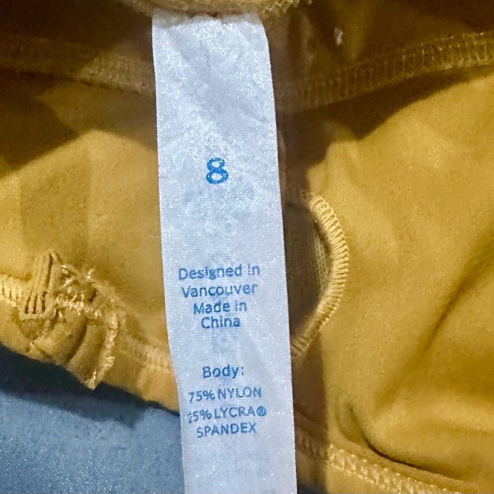 Gold Sports Bra - Picture 3 of 3